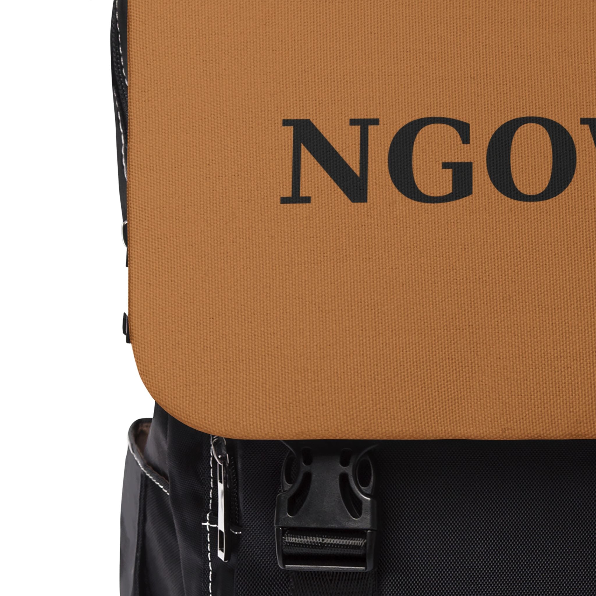 NGOWE Casual Unisex Shoulder Backpack with Custom Text - Perfect for Everyday Adventures