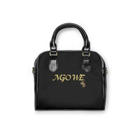 NGOWE Elegant NGOWE Shoulder Handbag - Stylish Black Tote for Everyday Use