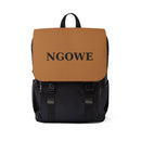 NGOWE Casual Unisex Shoulder Backpack with Custom Text - Perfect for Everyday Adventures