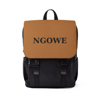 NGOWE Casual Unisex Shoulder Backpack with Custom Text - Perfect for Everyday Adventures